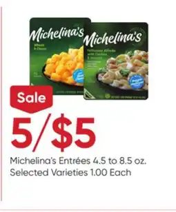 Stater Bros Michelina's Entrées offer