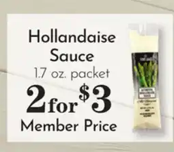 Pavilions Hollandaise Sauce offer