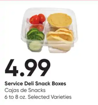 Stater Bros Snack Boxes Cajas de Snacks offer