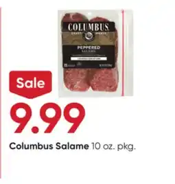 Stater Bros Columbus Salame offer