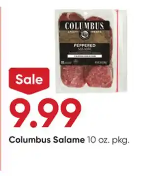 Stater Bros Columbus Salame offer