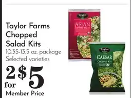 Pavilions Taylor Farms Chopped Salad Kits offer