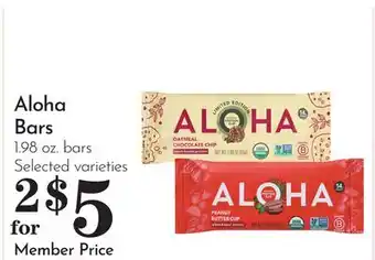 Pavilions Aloha Bars offer