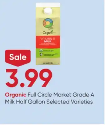 Stater Bros Full Circle Market Grade A Milk offer