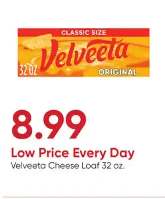 Stater Bros Velveeta Cheese Loaf offer