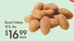 Smart & Final Russett Potatoes offer