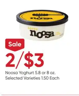 Stater Bros Noosa Yoghurt offer