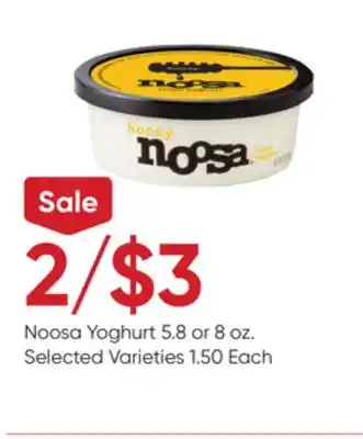 Stater Bros Noosa Yoghurt offer