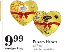 Pavilions Ferrero Hearts offer