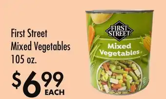 Smart & Final First Street Mixed Vegetables offer