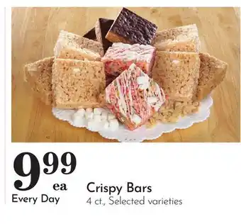 Pavilions Crispy Bars offer