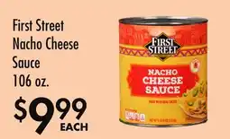 Smart & Final First Street Nacho Cheese Sauce offer