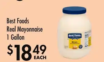 Smart & Final Best Foods Real Mayonnaise offer