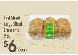 Smart & Final First Street Large Sliced Croissants offer