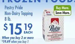 Smart & Final Pastry Pride Non-Dairy Topping offer