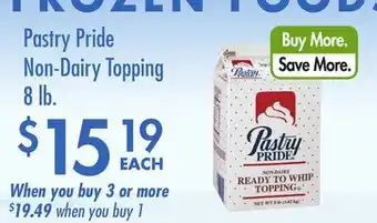 Smart & Final Pastry Pride Non-Dairy Topping offer