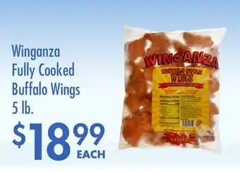 Smart & Final Winganza Fully Cooked Buffalo Wings offer