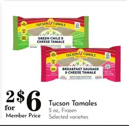 Pavilions Tucson Tamales offer