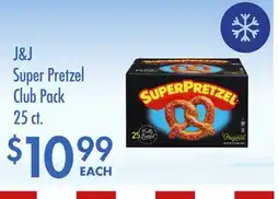 Smart & Final J&J Super Pretzel Club Pack offer