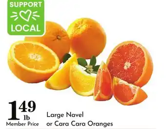 Pavilions Large Navel or Cara Cara Oranges offer