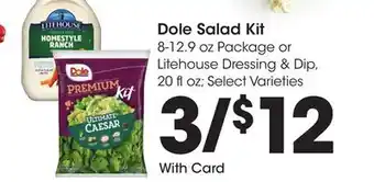 Ralphs Dole Salad Kit offer