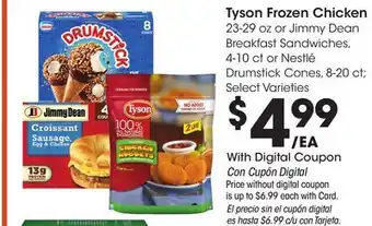 Ralphs Tyson Frozen Chicken offer