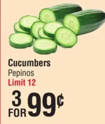 Smart & Final Cucumbers offer