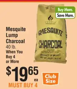 Smart & Final Mesquite Lump Charcoal offer