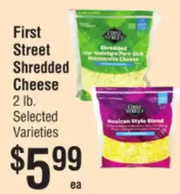 Smart & Final First Street Shredded Cheese offer