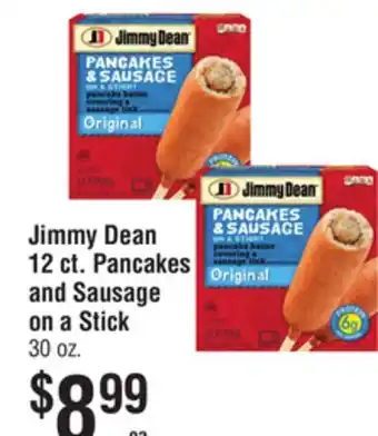 Smart & Final Jimmy Dean 12 ct. Pancakes and Sausage on a Stick offer