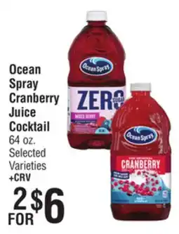 Smart & Final Ocean Spray Cranberry Juice Cocktail offer