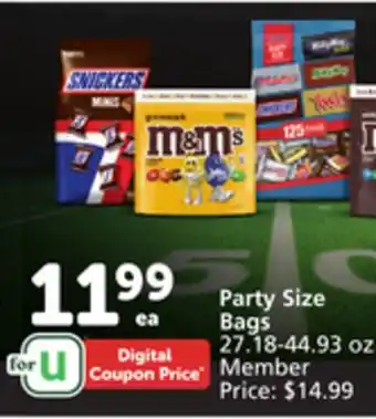 Albertsons Party Size Bags offer