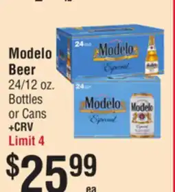 Smart & Final Modelo Beer offer