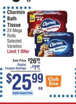 Smart & Final Charmin Bath Tissue offer