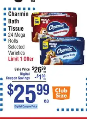 Smart & Final Charmin Bath Tissue offer