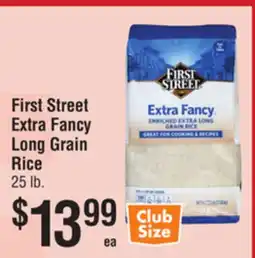 Smart & Final First Street Extra Fancy Long Grain Rice offer