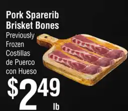 Smart & Final Pork Sparerib Brisket Bones offer