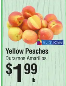 Smart & Final Yellow Peaches offer