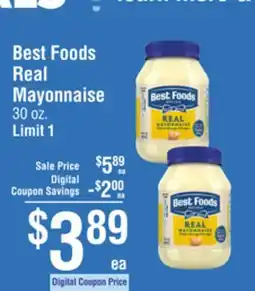 Smart & Final Best Foods Real Mayonnaise offer