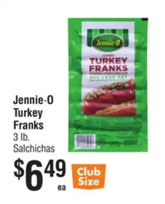 Smart & Final Jennie-O Turkey Franks offer