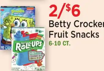 Heinen's Betty Crocker Fruit Snacks offer