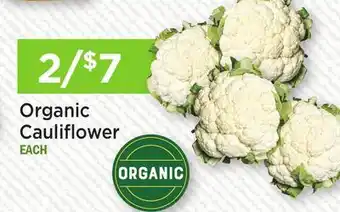 Heinen's Organic Cauliflower offer