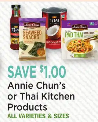 Heinen's Annie Chun's or Thai Kitchen Products offer