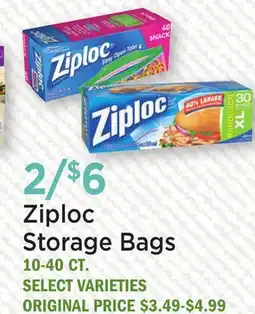 Heinen's Ziploc Storage Bags offer