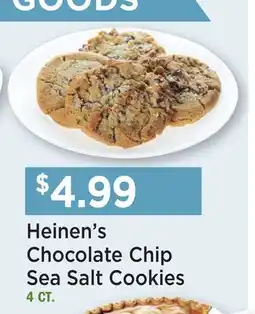 Heinen's Heinen's Chocolate Chip Sea Salt Cookies offer