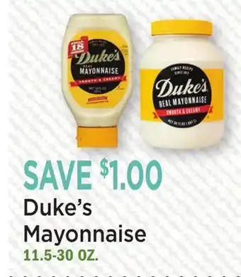 Heinen's Duke's Mayonnaise offer