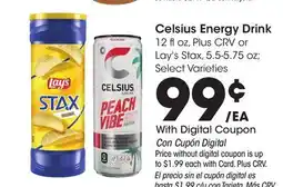 Ralphs Celsius Energy Drink offer