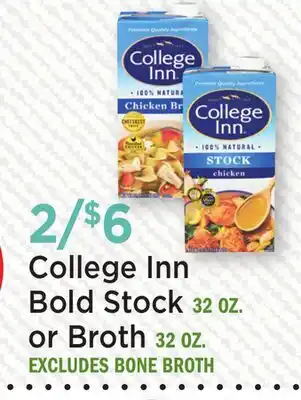 Heinen's College Inn Bold Stock 32 OZ. or Broth 32 offer