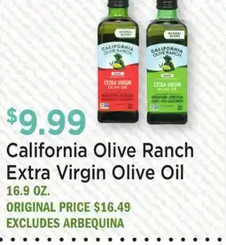 Heinen's California Olive Ranch Extra Virgin Olive Oil offer