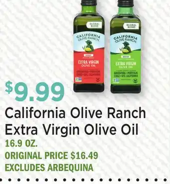 Heinen's California Olive Ranch Extra Virgin Olive Oil offer